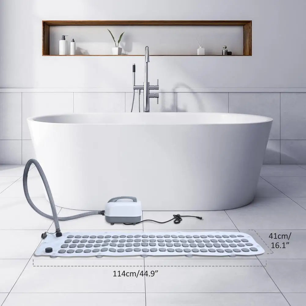 Lumière Bubble Spa Massager - Gray